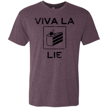 T-Shirts Vintage Purple / S Viva La Lie Men's Triblend T-Shirt