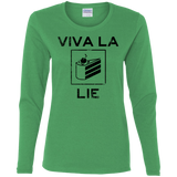 T-Shirts Irish Green / S Viva La Lie Women's Long Sleeve T-Shirt