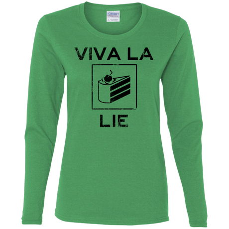 T-Shirts Irish Green / S Viva La Lie Women's Long Sleeve T-Shirt