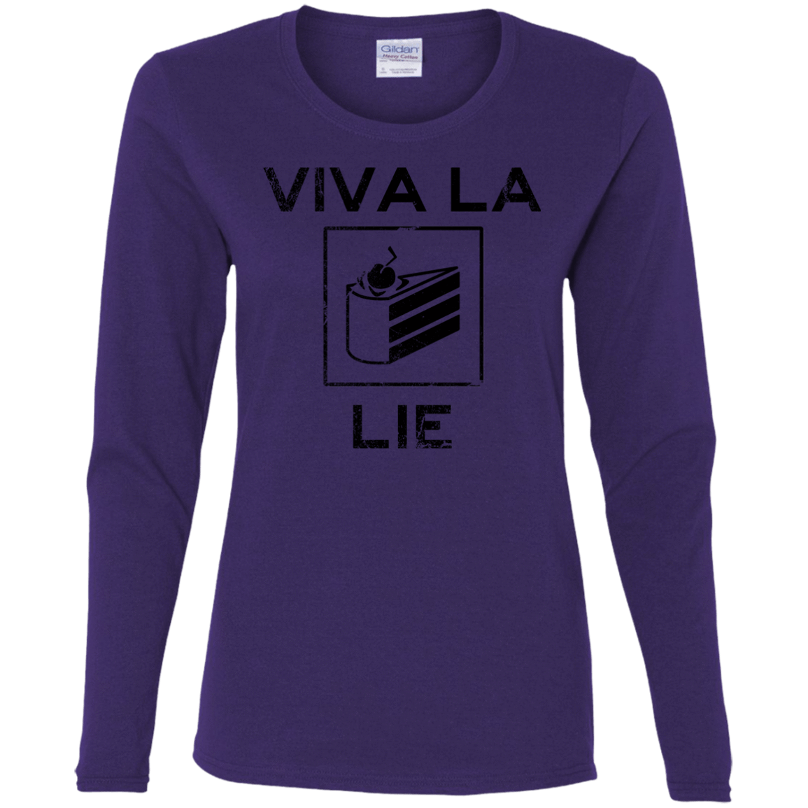 T-Shirts Purple / S Viva La Lie Women's Long Sleeve T-Shirt