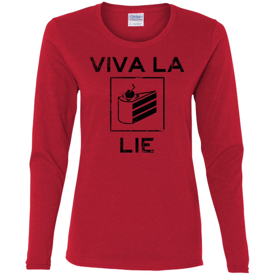 T-Shirts Red / S Viva La Lie Women's Long Sleeve T-Shirt