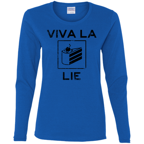 T-Shirts Royal / S Viva La Lie Women's Long Sleeve T-Shirt
