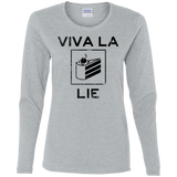 T-Shirts Sport Grey / S Viva La Lie Women's Long Sleeve T-Shirt