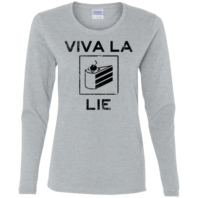 T-Shirts Sport Grey / S Viva La Lie Women's Long Sleeve T-Shirt
