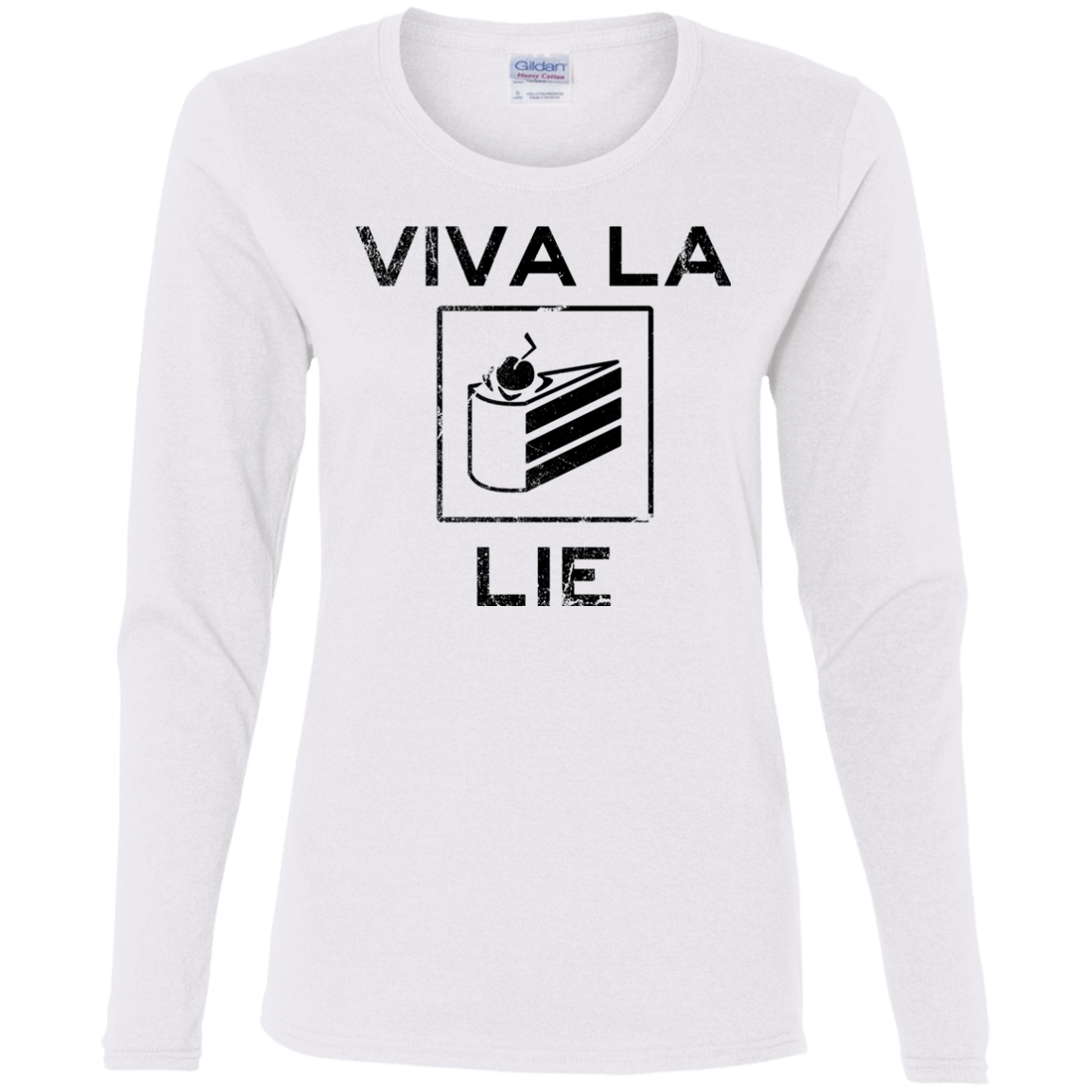 T-Shirts White / S Viva La Lie Women's Long Sleeve T-Shirt