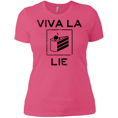 T-Shirts Hot Pink / X-Small Viva La Lie Women's Premium T-Shirt