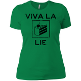 T-Shirts Kelly Green / X-Small Viva La Lie Women's Premium T-Shirt