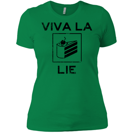 T-Shirts Kelly Green / X-Small Viva La Lie Women's Premium T-Shirt
