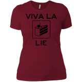 T-Shirts Scarlet / X-Small Viva La Lie Women's Premium T-Shirt