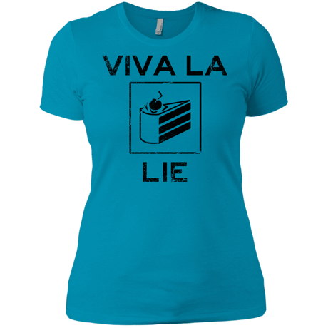 T-Shirts Turquoise / X-Small Viva La Lie Women's Premium T-Shirt