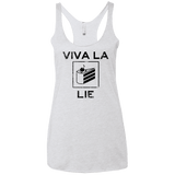 Viva La Lie Women's Triblend Racerback Tank