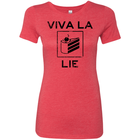 T-Shirts Vintage Red / S Viva La Lie Women's Triblend T-Shirt