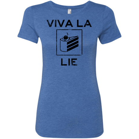 T-Shirts Vintage Royal / S Viva La Lie Women's Triblend T-Shirt