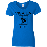 T-Shirts Royal / S Viva La Lie Women's V-Neck T-Shirt