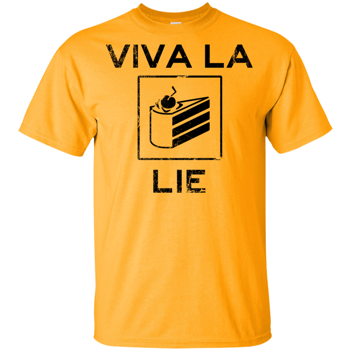 T-Shirts Gold / YXS Viva La Lie Youth T-Shirt