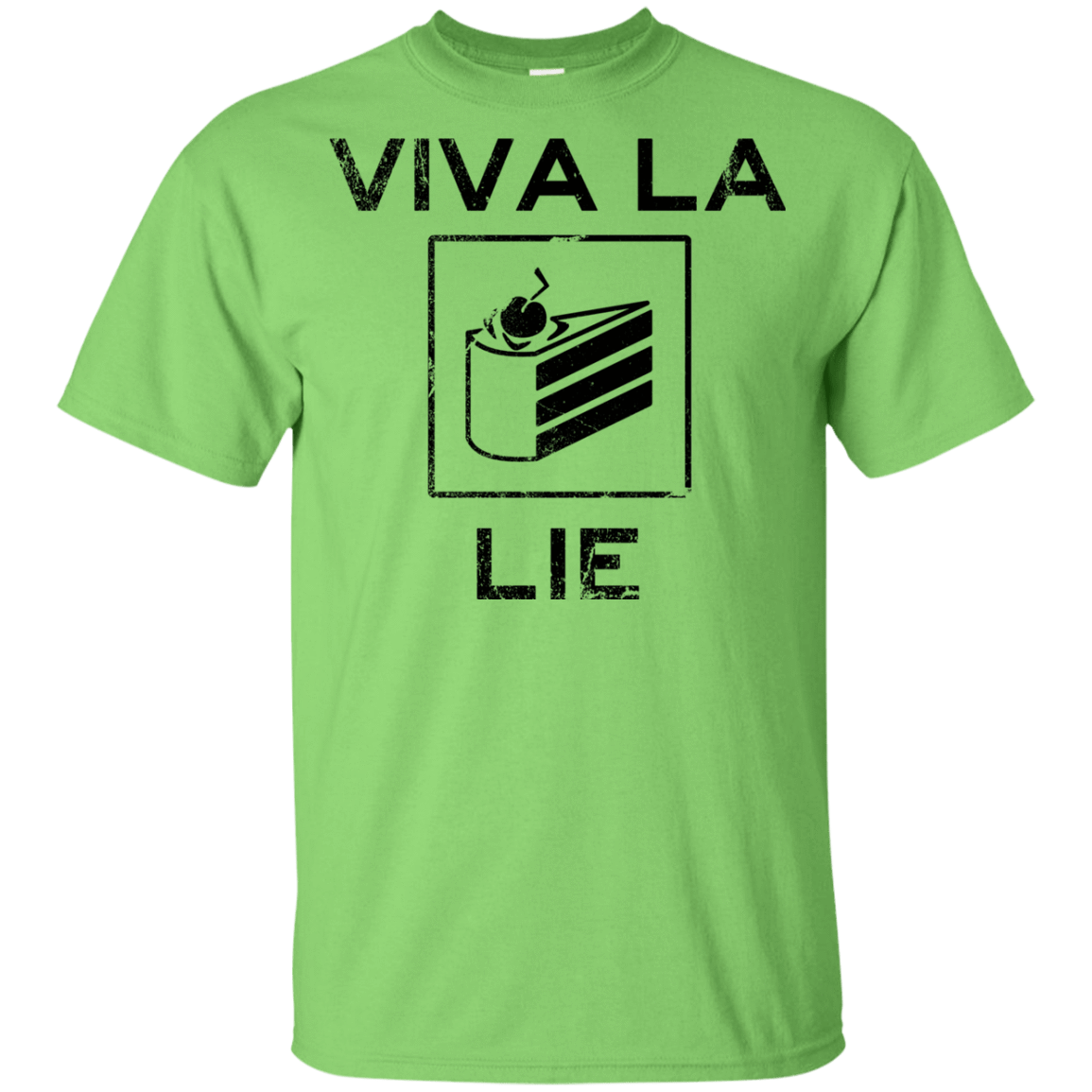 T-Shirts Lime / YXS Viva La Lie Youth T-Shirt