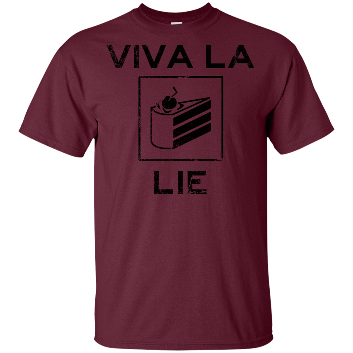 T-Shirts Maroon / YXS Viva La Lie Youth T-Shirt