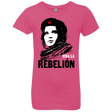 T-Shirts Hot Pink / YXS Viva la Rebelion Girls Premium T-Shirt