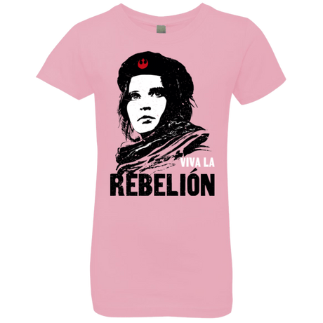 T-Shirts Light Pink / YXS Viva la Rebelion Girls Premium T-Shirt