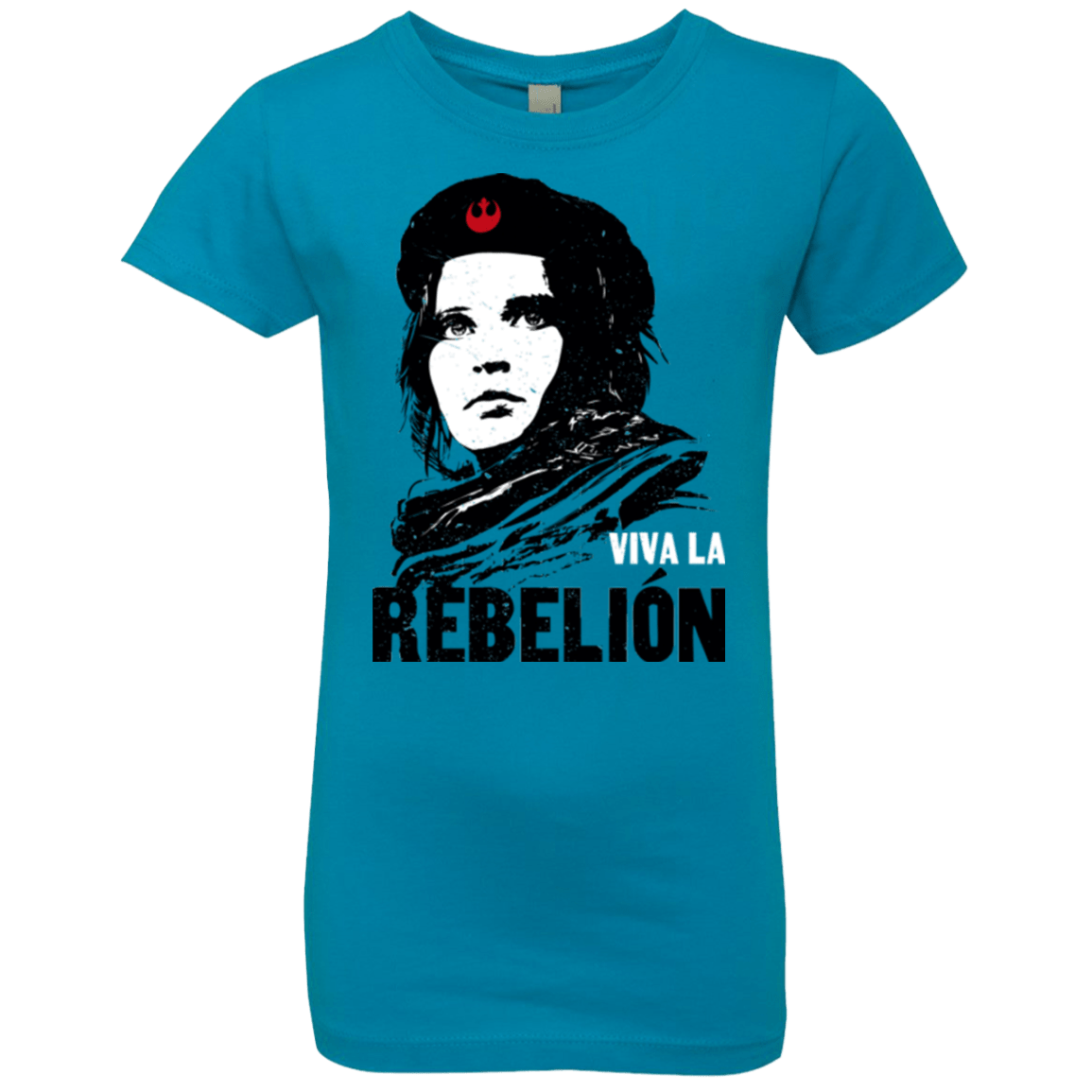T-Shirts Turquoise / YXS Viva la Rebelion Girls Premium T-Shirt