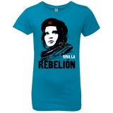 T-Shirts Turquoise / YXS Viva la Rebelion Girls Premium T-Shirt