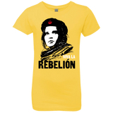 T-Shirts Vibrant Yellow / YXS Viva la Rebelion Girls Premium T-Shirt
