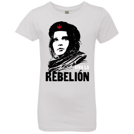 T-Shirts White / YXS Viva la Rebelion Girls Premium T-Shirt