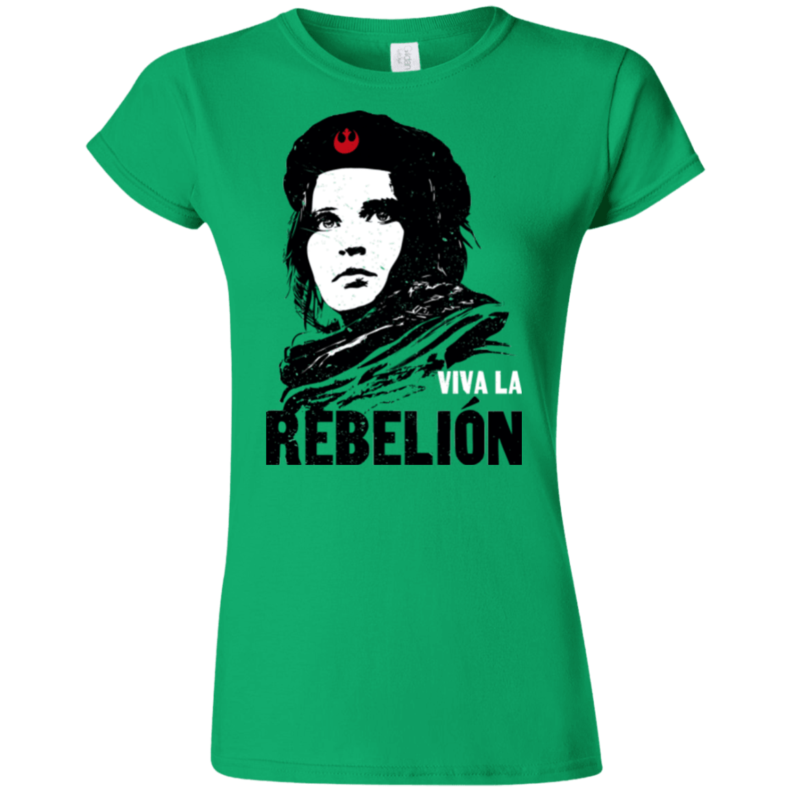 T-Shirts Irish Green / S Viva la Rebelion Junior Slimmer-Fit T-Shirt