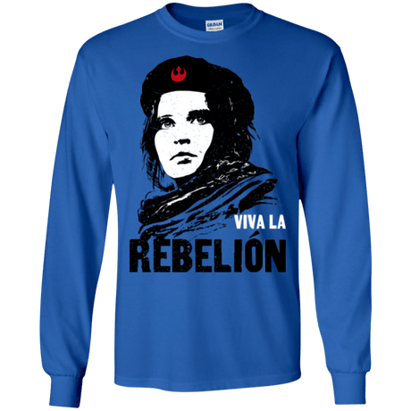 T-Shirts Royal / S Viva la Rebelion Men's Long Sleeve T-Shirt