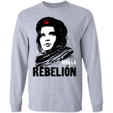 T-Shirts Sport Grey / S Viva la Rebelion Men's Long Sleeve T-Shirt