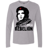 T-Shirts Heather Grey / S Viva la Rebelion Men's Premium Long Sleeve