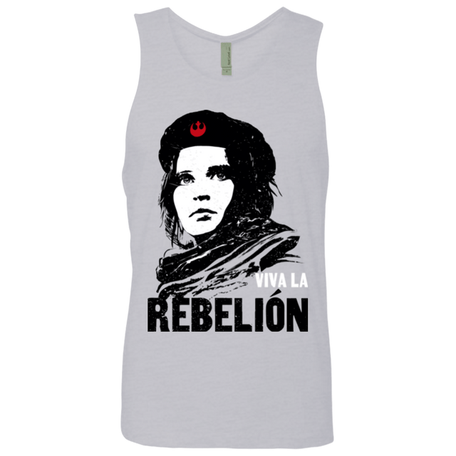 T-Shirts Heather Grey / S Viva la Rebelion Men's Premium Tank Top