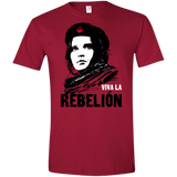 T-Shirts Cardinal Red / S Viva la Rebelion Men's Semi-Fitted Softstyle