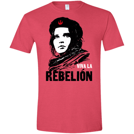 T-Shirts Heather Red / S Viva la Rebelion Men's Semi-Fitted Softstyle