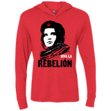 T-Shirts Vintage Red / X-Small Viva la Rebelion Triblend Long Sleeve Hoodie Tee