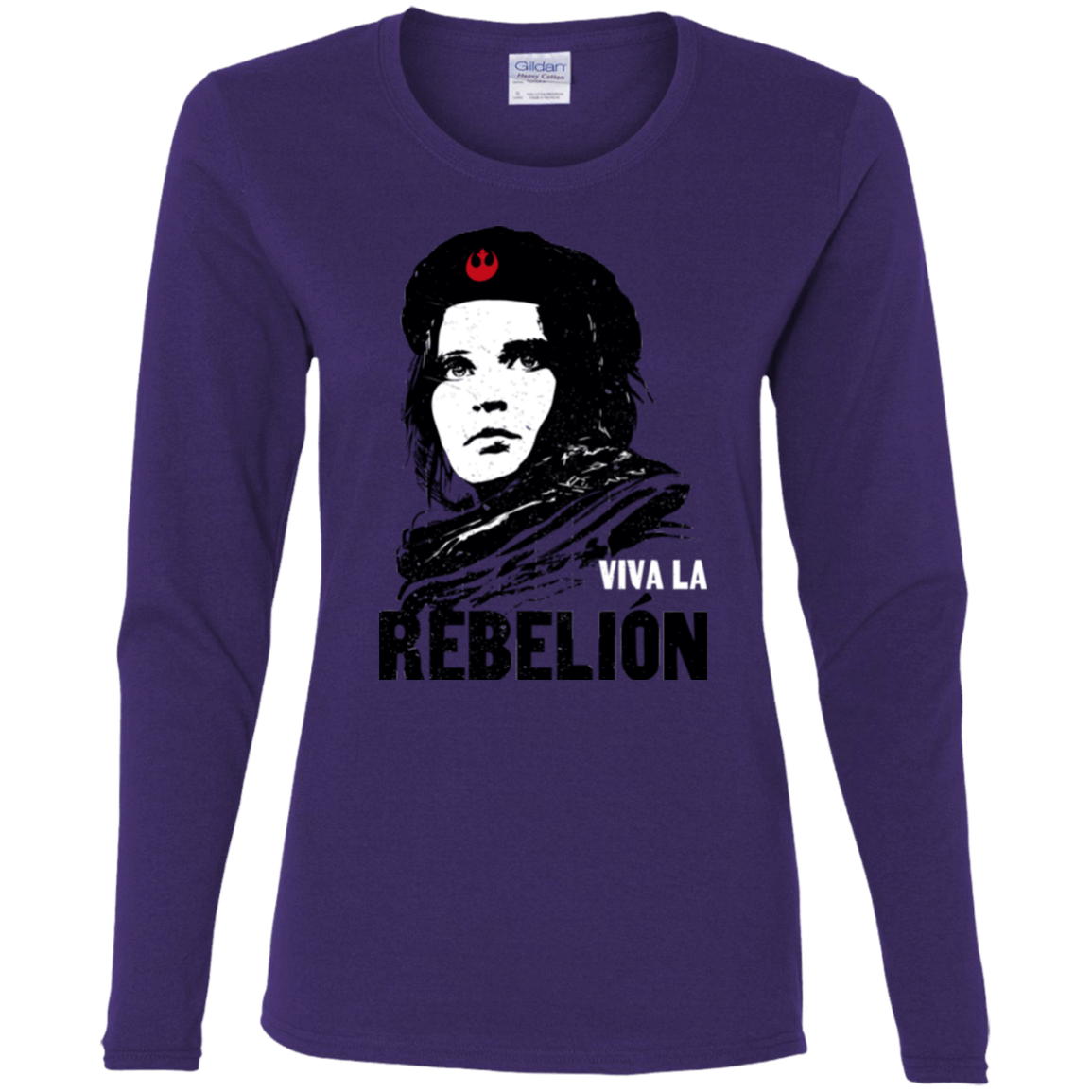 T-Shirts Purple / S Viva la Rebelion Women's Long Sleeve T-Shirt