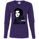 T-Shirts Purple / S Viva la Rebelion Women's Long Sleeve T-Shirt