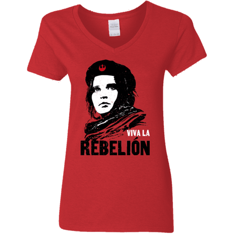 Viva la Rebelion Women's V-Neck T-Shirt