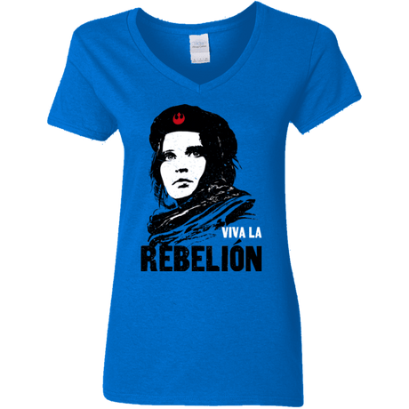 Viva la Rebelion Women's V-Neck T-Shirt