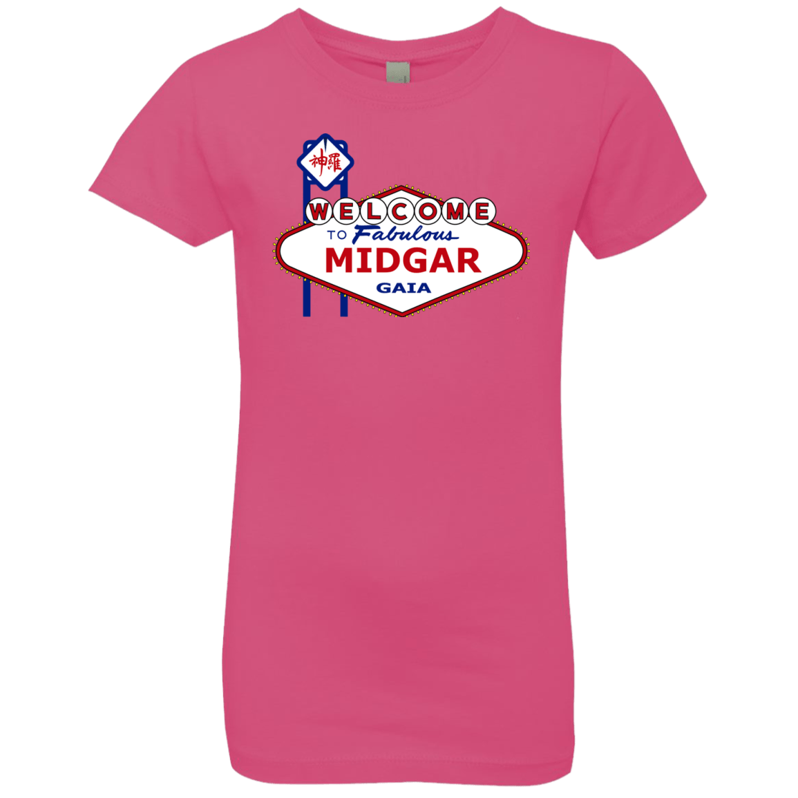 T-Shirts Hot Pink / YXS Viva Midgar Girls Premium T-Shirt