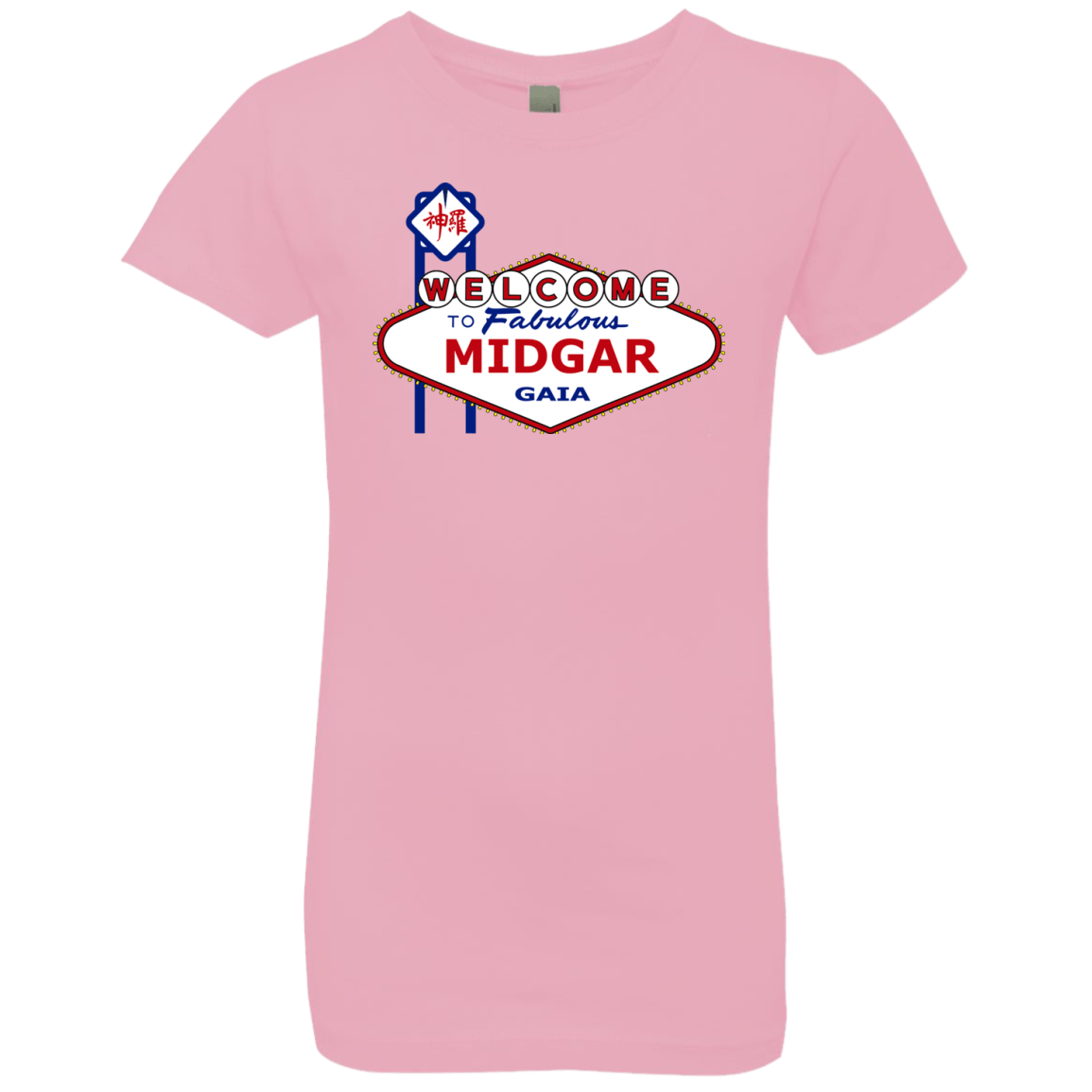 T-Shirts Light Pink / YXS Viva Midgar Girls Premium T-Shirt