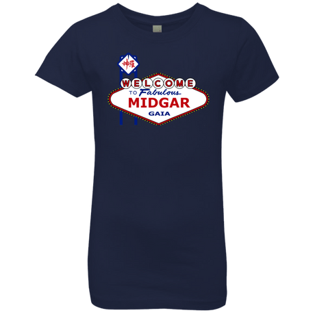 T-Shirts Midnight Navy / YXS Viva Midgar Girls Premium T-Shirt