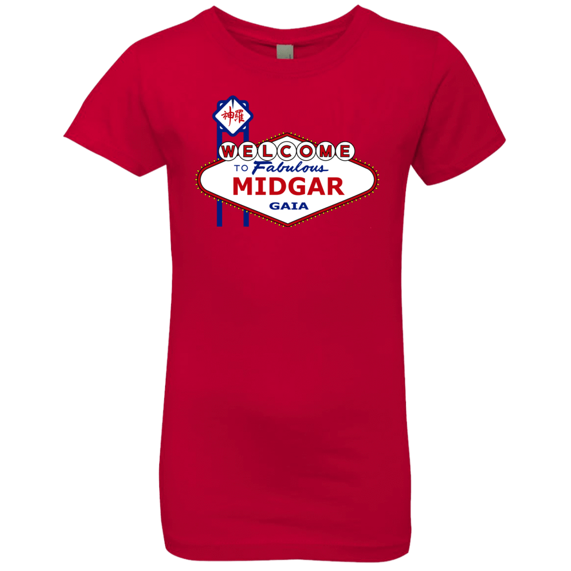 T-Shirts Red / YXS Viva Midgar Girls Premium T-Shirt