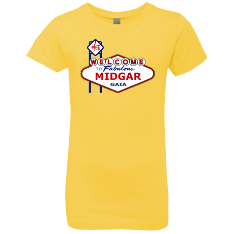 T-Shirts Vibrant Yellow / YXS Viva Midgar Girls Premium T-Shirt