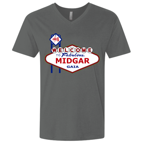 T-Shirts Heavy Metal / X-Small Viva Midgar Men's Premium V-Neck