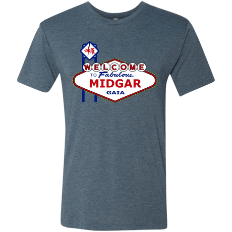T-Shirts Indigo / Small Viva Midgar Men's Triblend T-Shirt
