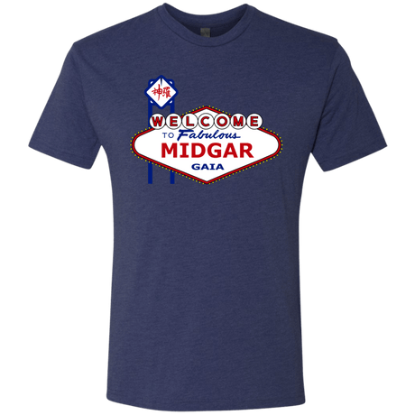 T-Shirts Vintage Navy / Small Viva Midgar Men's Triblend T-Shirt