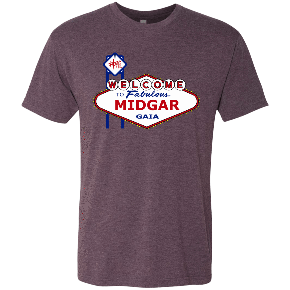 T-Shirts Vintage Purple / Small Viva Midgar Men's Triblend T-Shirt