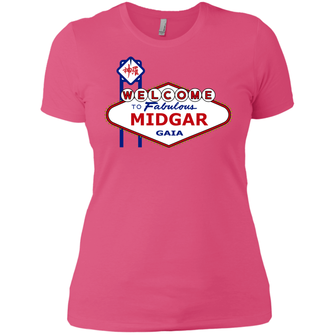 T-Shirts Hot Pink / X-Small Viva Midgar Women's Premium T-Shirt