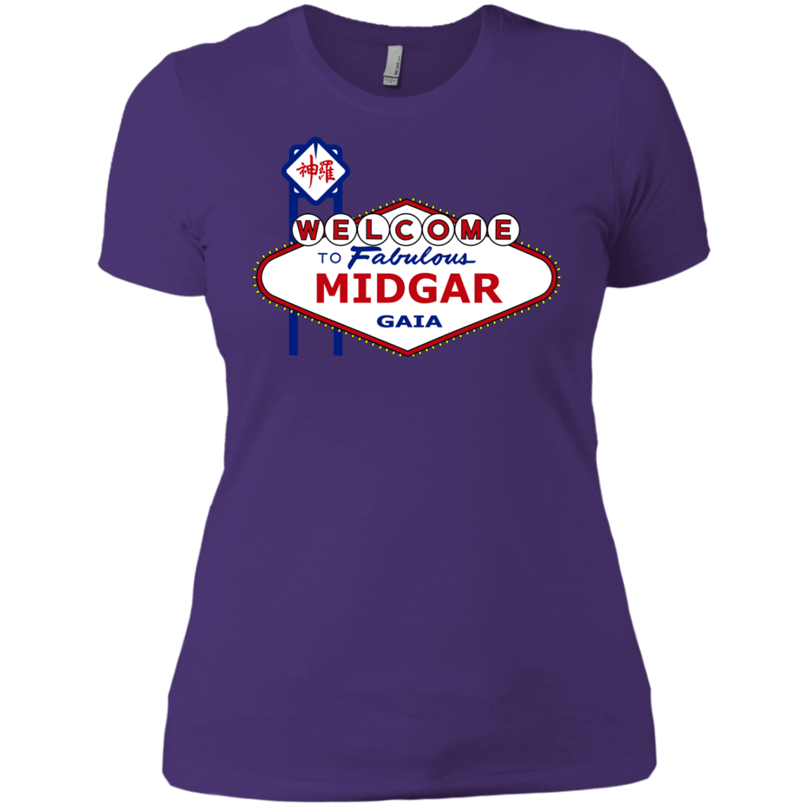 T-Shirts Purple / X-Small Viva Midgar Women's Premium T-Shirt